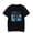 Black-JY13200, variant on Basswell Rapper T-Shirts Merch Women Clothes Trend Casual Short Sleeve Top Style4