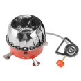 thumbnail image 3 of Poêle de Camping, Pare-Brise en Forme de Fleur Sûr Mini-Poêle de Camping Pliant Conception de Jambe Réglable Valve Portable pour l'Extérieur pour la Randonnée pour la Randonnée, 3 of 8