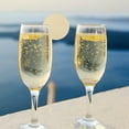 thumbnail image 4 of Nestingho 30Ud Etiquetas Para Bebidas De Acrílico Doradas Reutilizables Con Redondo Para Fiestas Y, 4 of 8