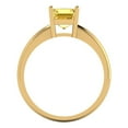 thumbnail image 4 of Solitaire Engagement Ring for Women - 1ct Natural Citrine in 14K Yellow Gold Promise Ring, 4 of 5