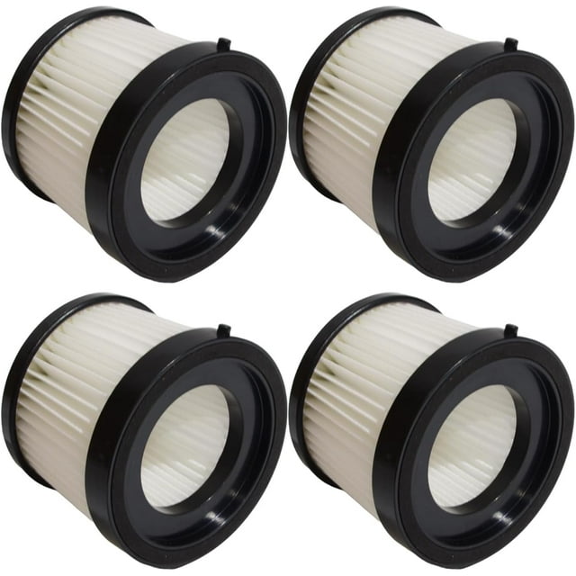 Filtre de Remplacement DCV501HB Compatible avec Aspirateur à Main Sans Fil DEWALT 20V. Lot de 4 HEPA +8 x Lavable et Réutilisable