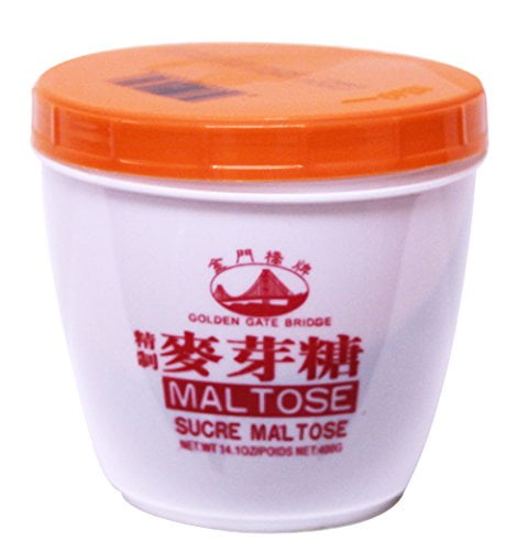 NineChef Bundle - Maltose - 14.1oz [Pack of 3] + 1 NineChef Brand Long Handle Spoon