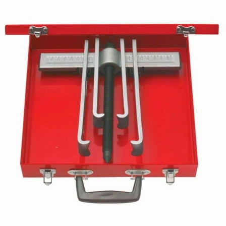 URREA 8-Piece 10 Ton 2 Arm Pullers  4 Jaws Steel Handle Cased Set Extractor