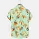 thumbnail image 4 of Camisetas de Lino para Hombres Vintage Bowling Manga Corta Cuello Cubano, Retro Playa Y Verano Hombre Manga Corta Botón Abajo Camisetas, 4 of 9