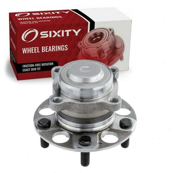Sixity Auto 512544 Wheel Bearing Hub Assembly compatible with Acura TLX 2015-2020, for Honda Accord 2013-2020 - 5 Lug