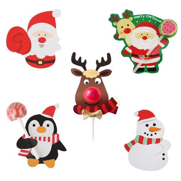Tarjeta de paquete de dulces de Halloween y Navidad, soporte de Piruleta de calabaza fantasma, decoración de galletas, regalo para niños, suministros de bricolaje para el hogar, 20/50 piezas