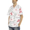 thumbnail image 2 of Camisas Manga Larga Hombre Traje de bebé para niño, conjunto de ropa informal de verano, pantalones cortos, 2 uds., conjunto de ropa de bebé para niños, trajes , ropa para niños (Red, XXL), 2 of 7