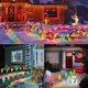 thumbnail image 5 of Luces de hilo LED C9 fresa alimentadas por energía solar - 12 luces navideñas exteriores de bajo consumo energético para decoración de jardín, jardín y patio, 5 of 9