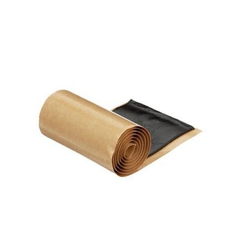 3M Butyl Mastic Tape 2212, 2-1/2 in x 24 in, Black