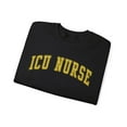 thumbnail image 3 of ICU Nurse Sweatshirt Gifts Crew Neck Shirt Long Sleeve Unisex, 3 of 7