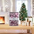 thumbnail image 3 of Clear Glitter Hanging Shatterproof Baubles for Decoration, 3 of 5