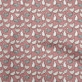 thumbnail image 1 of oneOone Cotton Flex Red Fabric Birds Rooster Sewing Craft Projects Fabric Prints By Yard 40 Inch Wide, 1 of 4