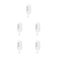 thumbnail image 3 of yingyy 1/2/3/5 Rotatable Wall Multifunction Shelf Home Door Bathroom Towel Mounted Universal Hooks Racks Storage Punch-free Organizer 5PCS, 3 of 6