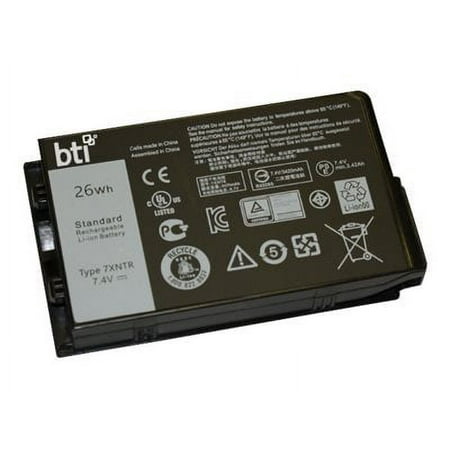 UPC: 0886734875066 | BTI – Notebook battery (equivalent to: Dell 7XNTR  Dell FH8RW) – lithium ion – 2-cell – 3420 mAh – for Dell Latitude 12 Rugged Tablet 7202