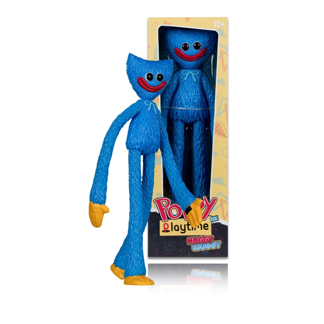 Huggy Wuggy Smile (Poppy Playtime) 12" Bendable Figure - McFarlane Toys