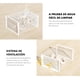 thumbnail image 3 of Cajas de Zapatos, Juego de 12 Organizadores de Almacenamiento, hasta 27.5 MX, Apilables, Plegables, Multifuncional, 3 of 5