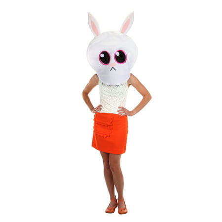 Bunny MASKot Head - Rabbit Mascot Mask - by elope
