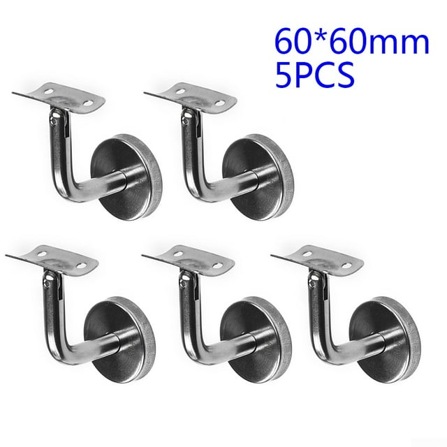 Handrail Brackets Set Stainless Steel Guardrail Stair Railing Supplies