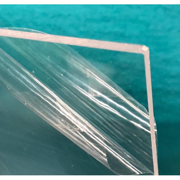 Acrylic Plexiglass Sheet-Transparent,Plastic Sheeting-Durable,Water Resistant & Weatherproof-Multipurpose & Ideal for Countless Uses 1/2" Thick (24" X 48")