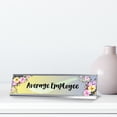 thumbnail image 3 of Average Employee, Floral Designer Series Desk Sign, Novelty Nameplate (2 x 8"), 3 of 3