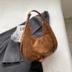 thumbnail image 1 of Bag Women PU Fashion Handuling Showarm Axila Crescent Croscent Crossbody Khaki, 1 of 9