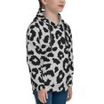 thumbnail image 3 of Kll Unisex Kids Boys Girls Hooded Pocket Pullover Hoodies-Similar To Leopard Print, 3 of 9