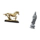 thumbnail image 5 of Figura decorativa de caballo, pieza de colección, adorno para escritorio, estantería, muebles de sala de estar, decoración del hogar, estatua de Guan, 5 of 8