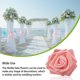 thumbnail image 5 of Advancent Paquete de 50 flores biónicas artificiales, rosas de simulación de espuma PE, decoraciones de flores falsas, regalos de compromiso para bodas y Kits de decoración para fiestas Naranja Advancent JJ18310-09, 5 of 6
