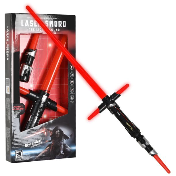 Dearhouse Star War Lightsabers Toys LED Kylo Ren Laser Sword Light up Saber with Sounds for Galaxy War Fighters Warriors, Halloween Party, Christmas Gift Idea, Xmas Presents - Walmart.com