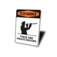 thumbnail image 4 of Pirate Novelty Decor, Metal Wall Sign - 10x14 Inches, 4 of 4