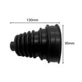 thumbnail image 4 of DYNWAVECA 3xCV Joint Boot Kit High Performance CV Boots Joint Replacement Cover, 4 of 10