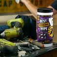 thumbnail image 4 of Best Working Wipes Heavy Duty Dual-Sided Degreasing Wipes, 30 Count  Multipurpose Cleaner, 4 of 8