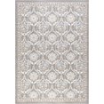 thumbnail image 3 of Transitional 8x10 Area Rug (7'10'' x 9'10'') Floral Taupe, Gold Living Room Easy to Clean, 3 of 9
