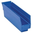 thumbnail image 2 of Quantum Economy Multi-purpose 4 " shelf bins with divider tabs in Blue 11-5/8" x 2-3/4" x 4" Sold 36 per Zack pack carton, 2 of 2