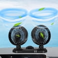 thumbnail image 4 of ZToonmas Fan Car Fan, 2 Speed 12V Circulator - 360 Degree Rotatable Auto Fan for Sedan Suv/Rv/Boat/Auto Vehicles, 4 of 9