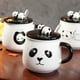 thumbnail image 1 of Taza de café divertida, lindas tazas de cerámica con diseño de panda, tazas de té con animales adorables con tapa y cuchara de panda en 3D, el mejor regalo para mujeres WD.WDQZL Hogar, 1 of 3