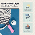 thumbnail image 5 of Yalla Tennis & Pickleball Grip Tape - Premium Overgrip for Paddles & Rackets (Pink, 2 Pack), 5 of 7