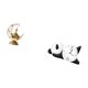 thumbnail image 5 of Quemador de incienso árabe,Quemador de incienso árabe de Oriente Medio,Reloj de pared,Reloj de pared Panda Decoración del hogar Lindo Creativo,Reloj de pared con forma de panda,moderno y, 5 of 8