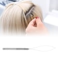 thumbnail image 4 of Pulling Hair Hook, Light Weight Handy Use Threader Pulling Hook Alloy Easily Carry  For Home Silver, 4 of 8