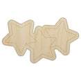 thumbnail image 1 of Star Scatter Wood Shape Unfinished Piece Cutout Craft DIY Projects - 4.70 Inch Size - 1/8 Inch Thick, 1 of 7