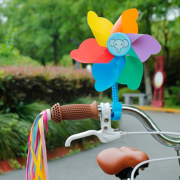 shenmeida Bike Handlebar Flower Windmill for Kids, Cartoon