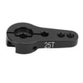 thumbnail image 2 of Steering Servo Arm, High Accuracy Durable Alloy Adjustable M3 Thread Aluminum Servo Horns With Screws For RC Cars Black, 2 of 8