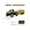 HG4-80(green), variant on 1∶64 mini remote control off-road vehicle, 2.4G,three speed proportional speed regulation, sturdy and anti drop alloy shell