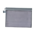 thumbnail image 1 of Bolsa de malla para cosméticos Bolsa de malla para cosméticos Bolsa de viaje portátil con cremallera Gris S, 1 of 7