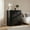 Black, variant on Spaco Modern 4-Drawer Dresser for Bedroom & Living Room, Space-Saving MDF Wood Storage Chest with Smooth Gliding Drawers, Black
