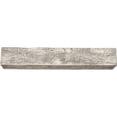thumbnail image 2 of Ekena Millwork 4"H x 4"D x 36"W Rough Sawn Faux Wood Fireplace Mantel, Burnished Pine, 2 of 13
