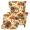 Thanksgiving Turkey Pumpkin, variant on HUIACONG Thanksgiving Turkey Pumpkin Maple Print 2-Piece Wingback Chair Slipcovers, Full Elastic Hem Soft Wrinkle, Easy Install Washable Furniture Protector for Home Decor