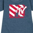 thumbnail image 3 of MTV - Candy Cane Logo - Toddler & Youth Girls Fleece Dress, 3 of 5