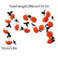 thumbnail image 5 of RuiJiao Halloween Day of the Dead Plastic Fake Flower Rattan Sticks, Multicolor 290cm Wreath for Mantel, Staircase and Table Decorations, 5 of 8
