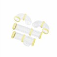 thumbnail image 1 of 8Pcs Hamster Tubes Set Connected Pipes Connected Tunnel Tunnels DIY Plastic Training Tools Yellow, 1 of 1